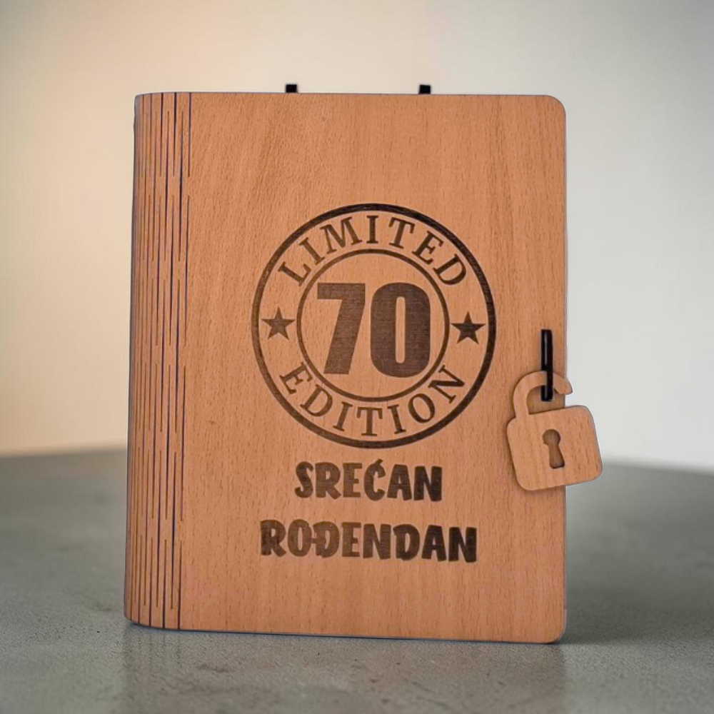 Knjiga Bar - Poklon za 70. rođendan - Limited edition
