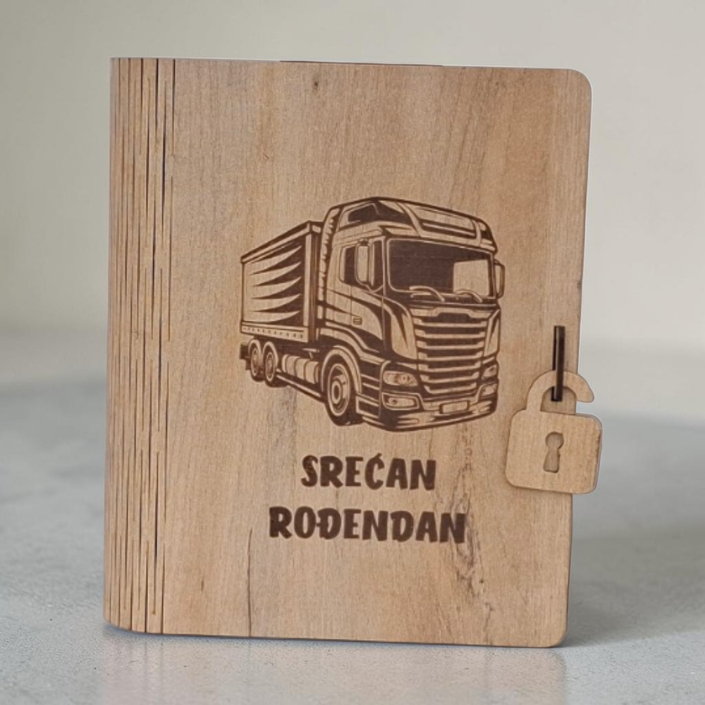 Knjiga Bar -Srećan Rođendan - za kamiondžije