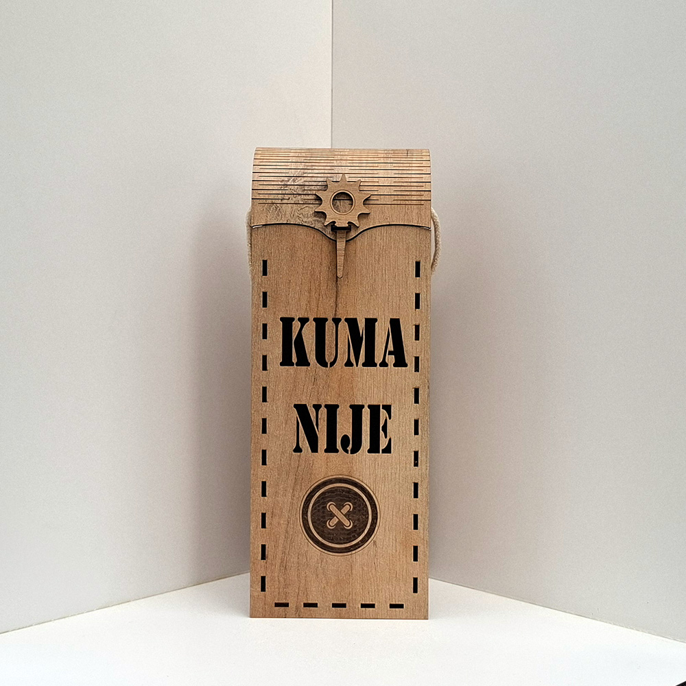 Kutija za piće - Kuma nije dugme