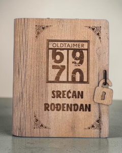 Knjiga Bar - Poklon za 70. rođendan - Oldtajmer