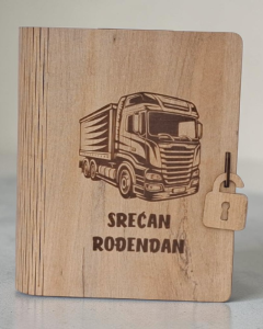 Knjiga Bar -Srećan Rođendan - za kamiondžije