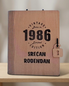 Knjiga Bar - 1986 - Vintage