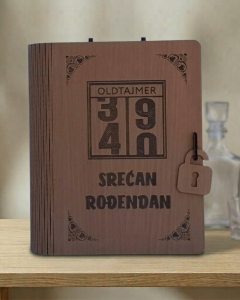 Knjiga Bar - Poklon za 40 rođendan -Oldtajmer