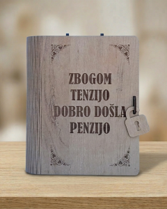 Knjiga Bar - Poklon za penziju -Zbogom tenzijo..