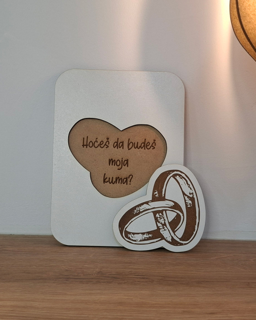 Personalizovane Drvene Motivacione Čestitke