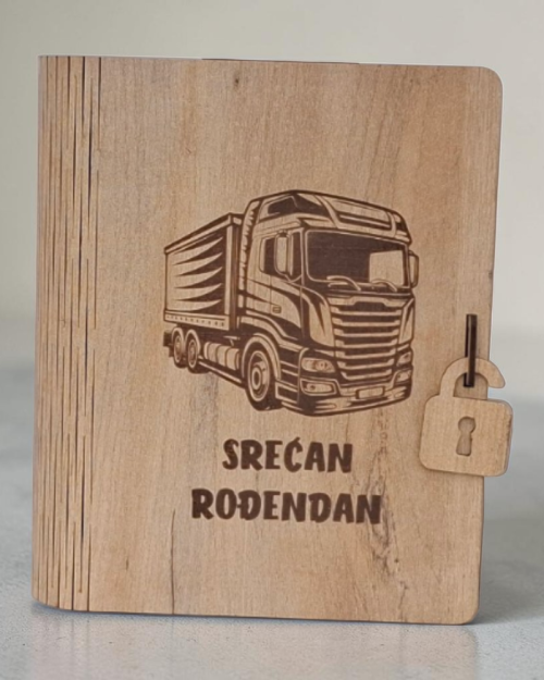 Knjiga Bar -Srećan Rođendan - za kamiondžije