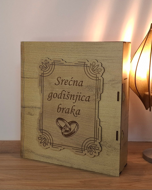 Kutija - Ivona - Set sa Čašama za Vino